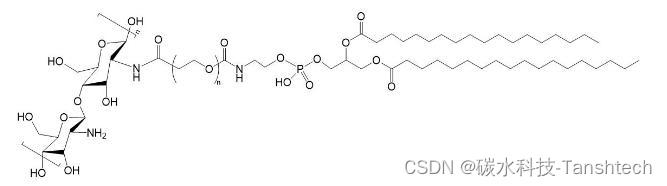 Chitosan-PEG-DSPE 壳聚糖修聚乙二醇磷脂 DSPE-PEG-Chitosan