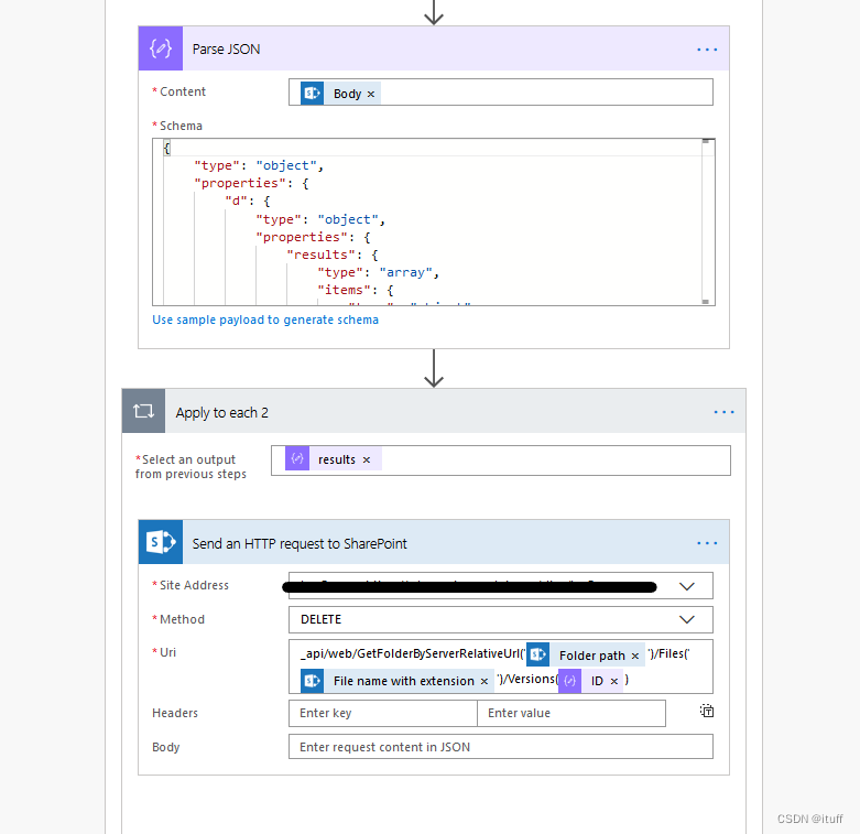 Power Automate删除SharePoint Online或OneDrive for Business文件版本历史