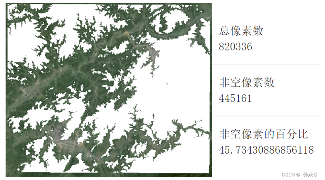 GEE：计算一个遥感影像的空像素占比