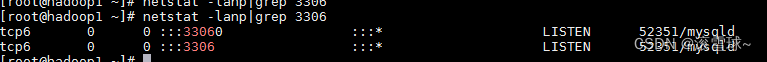 mysql无法看到3306端口监听
