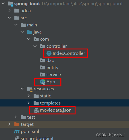 SpringBoot<span style='color:red;'>读取</span><span style='color:red;'>json</span><span style='color:red;'>文件</span>