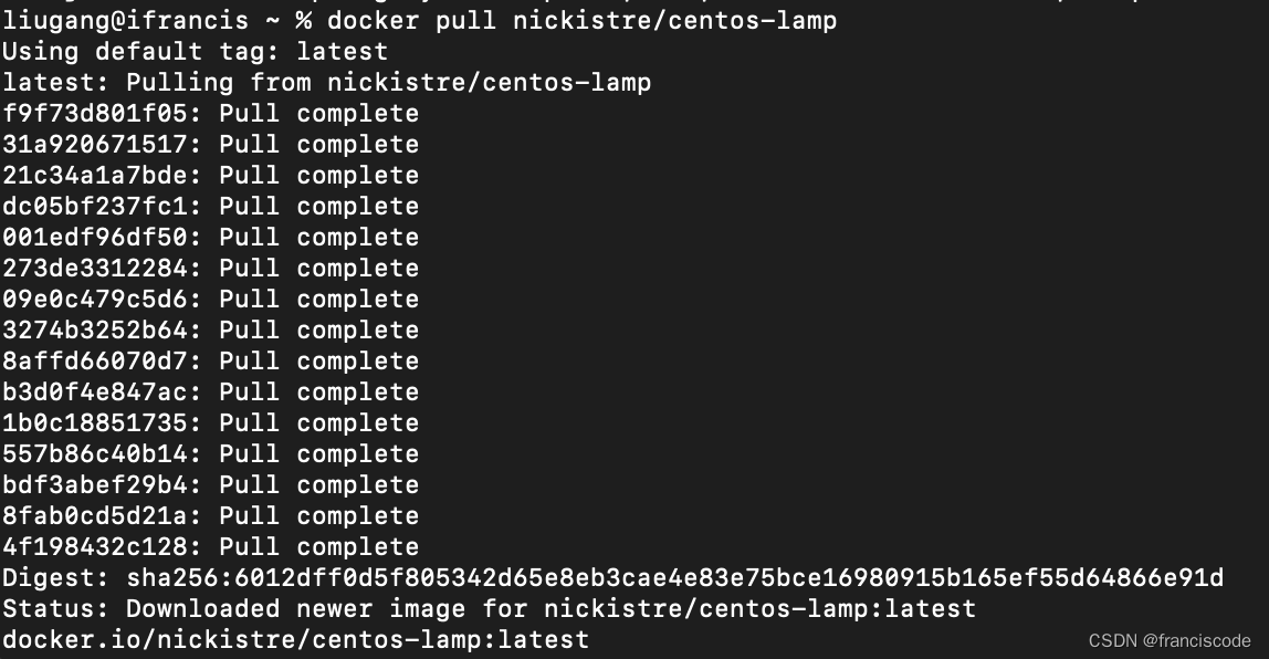 docker<span style='color:red;'>拉</span><span style='color:red;'>取</span><span style='color:red;'>镜像</span>