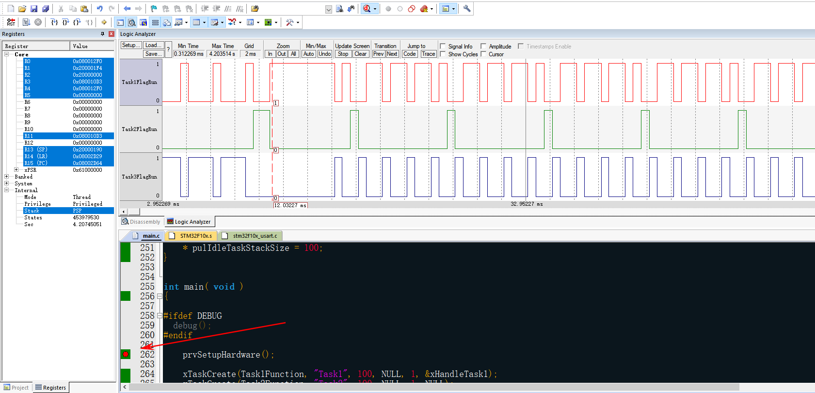 Cannot add ‘xxxxxx‘to Logic Analyzer