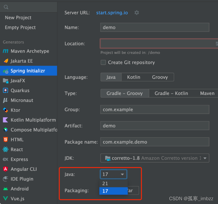 【springboot】Spring 官方抛弃了 Java 8！新idea如何创建java8项目