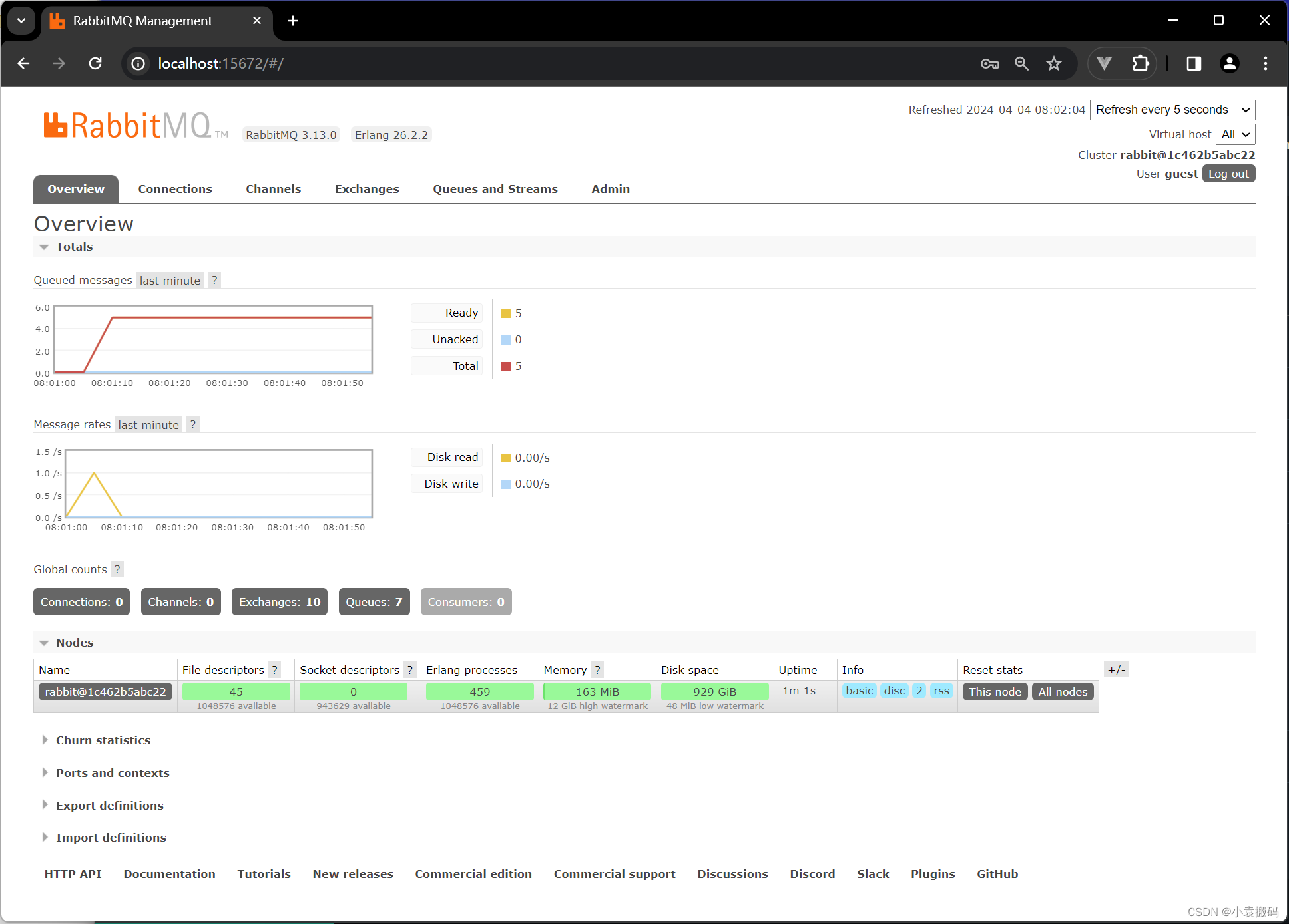 RabbitMQ3.13.x之九_Docker中安装RabbitMQ