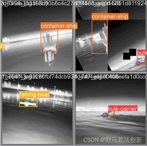 基于深度学习的红外船舶检测识别分类完整实现数据集8000+张