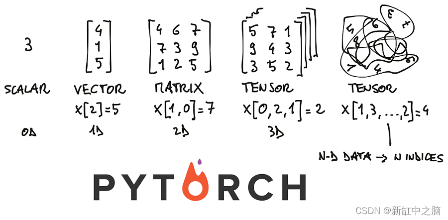 PyTorch张量索引用法速查