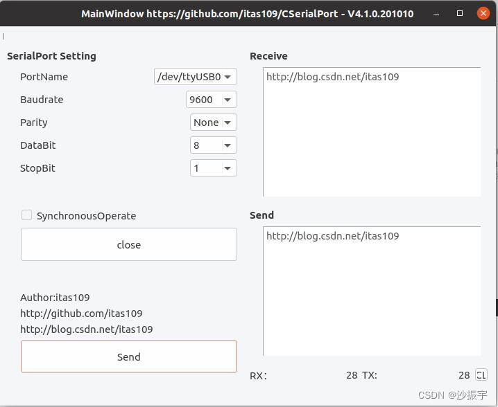 【C/C++】轻量级跨平台 开源串口库 CSerialPort