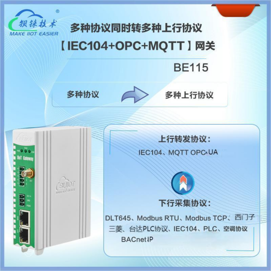 无缝对接配电自动化：IEC104转OPC UA网关解决方案