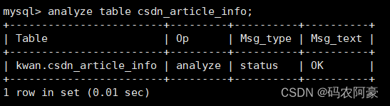 MySQL定期整理磁盘碎片