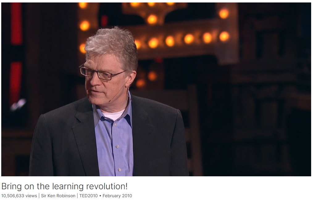 跟TED演讲学英文：Bring on the learning revolution! by Sir Ken Robinson