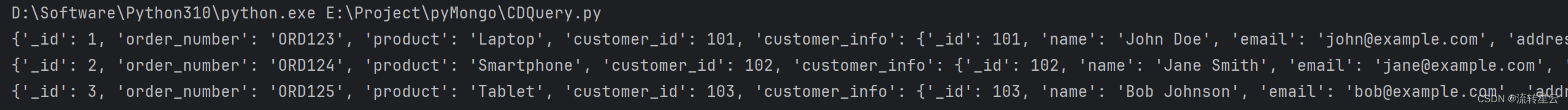 【MongoDB】<span style='color:red;'>跨</span><span style='color:red;'>库</span><span style='color:red;'>跨</span>表<span style='color:red;'>查询</span>（python版）