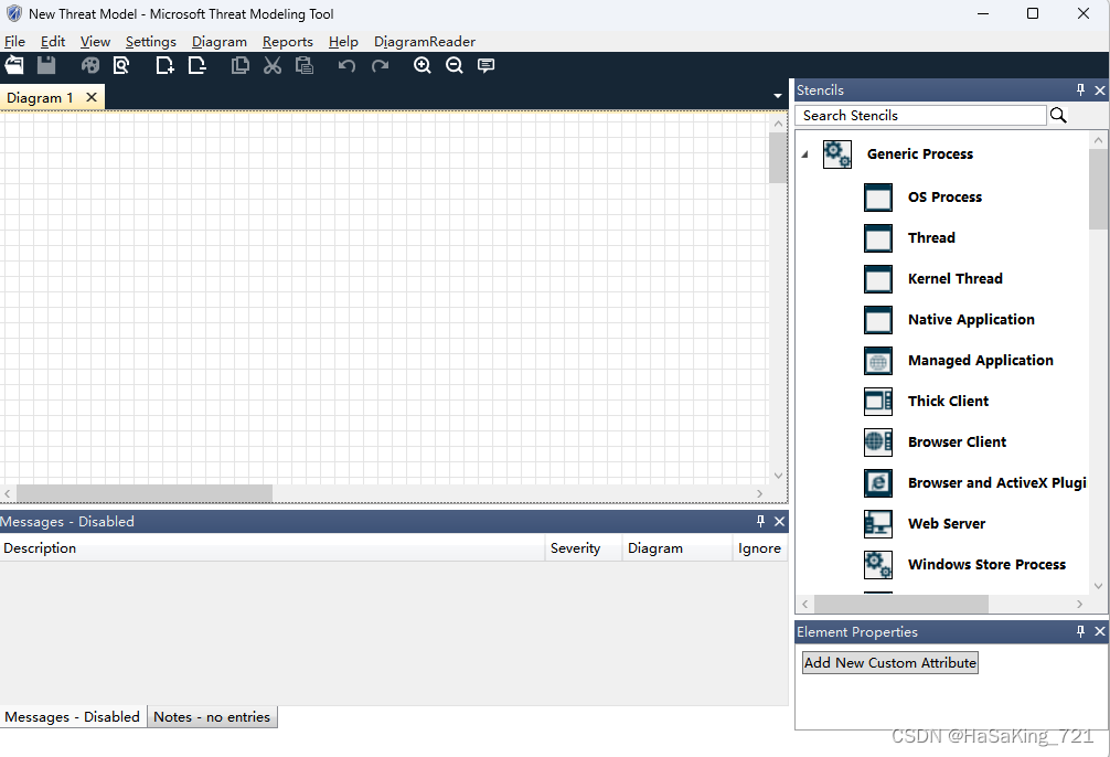 Microsoft Threat Modeling Tool 使用(二)