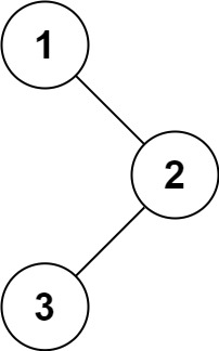 LeetCode 94 二叉树的中序遍历