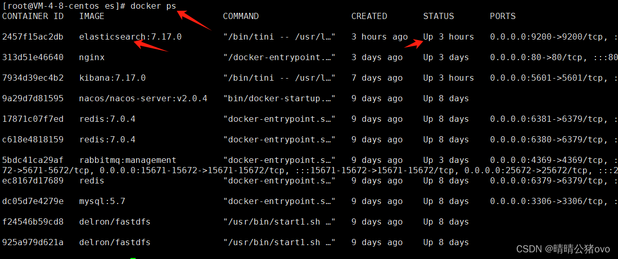 docker 安装Es（Elasticsearch）