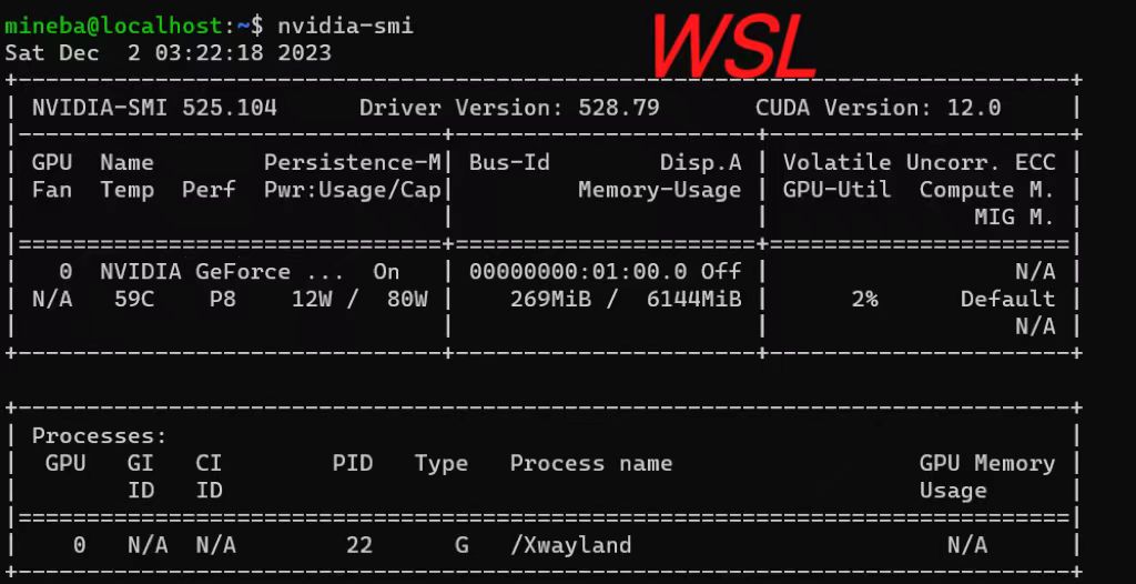 WSLnvidia
