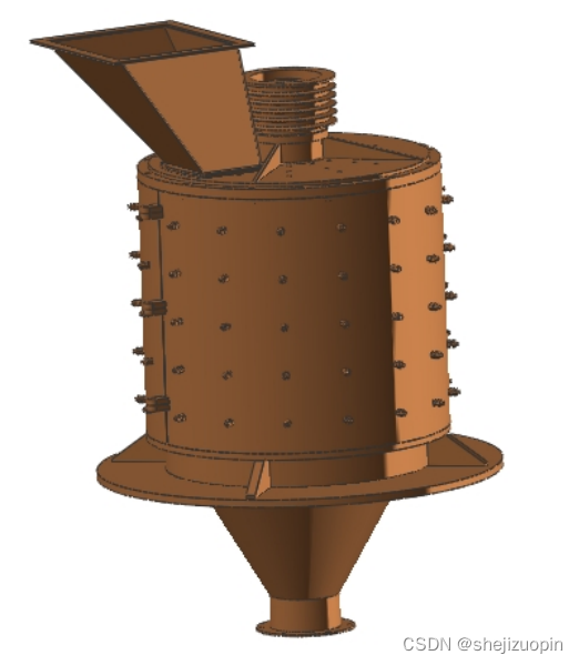 桨叶式搅拌机（破碎机）总体及部件设计