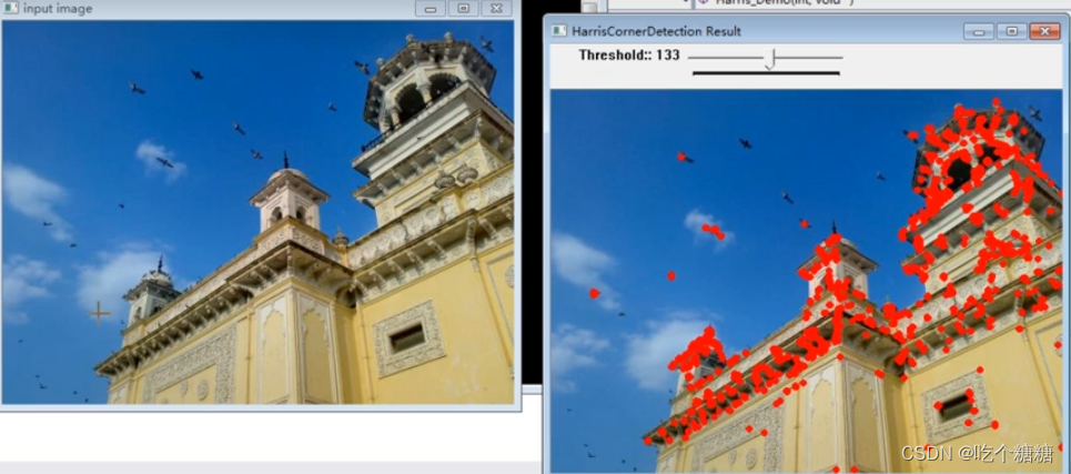 32 OpenCV <span style='color:red;'>Harris</span>角<span style='color:red;'>点</span>检测