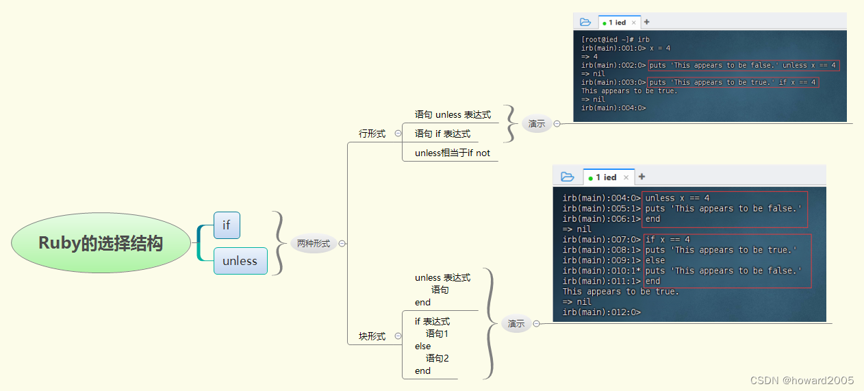 Ruby选择结构实战