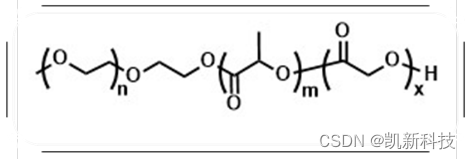 Methoxy-PEG-PLGA，mPEG-PLGA是一种可生物降解的两亲性嵌段共聚物