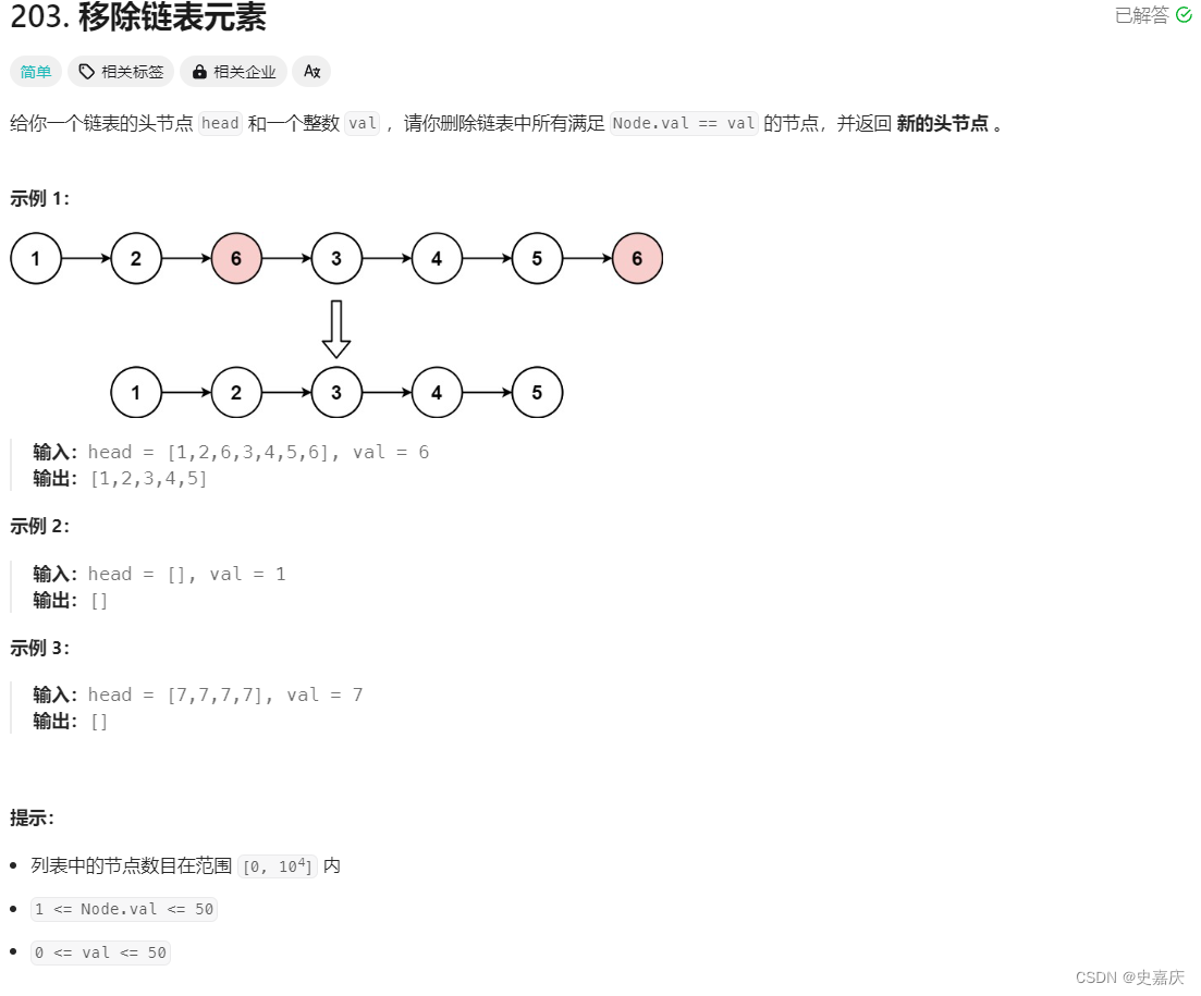 详解单链表OJ题