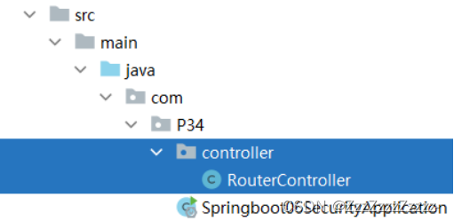 Create RouterController.java