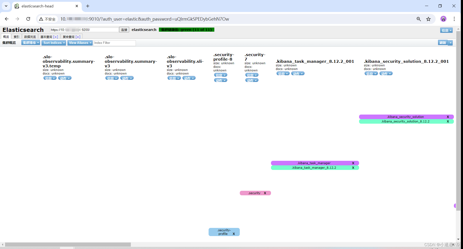 elasticsearch+kibana安装部分问题：