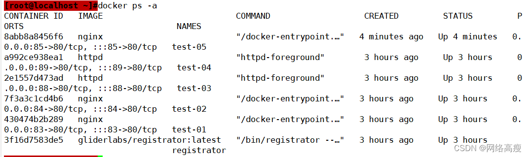 docker-compose编排集成工具，consul服务更新与发现