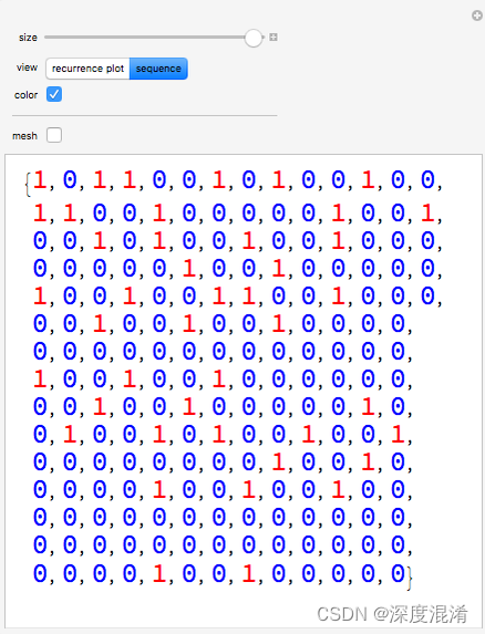 C/C++，数字序列——查找第n个鲍姆甜序列（Baum Sweet Sequence）的计算方法与源程序