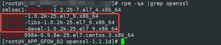 【linux】查看<span style='color:red;'>openssl</span><span style='color:red;'>程序</span><span style='color:red;'>的</span>安装情况
