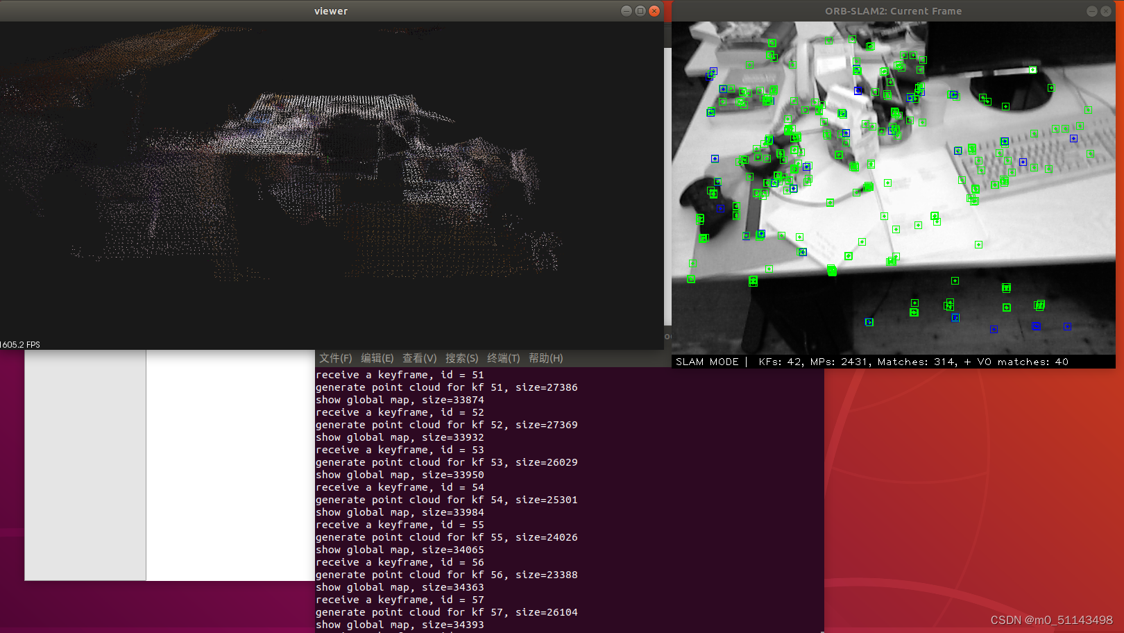 Ubuntu18.04运行ORBSLAM2/PCL点云SegmentationFault问题_orb slam2 segmentation