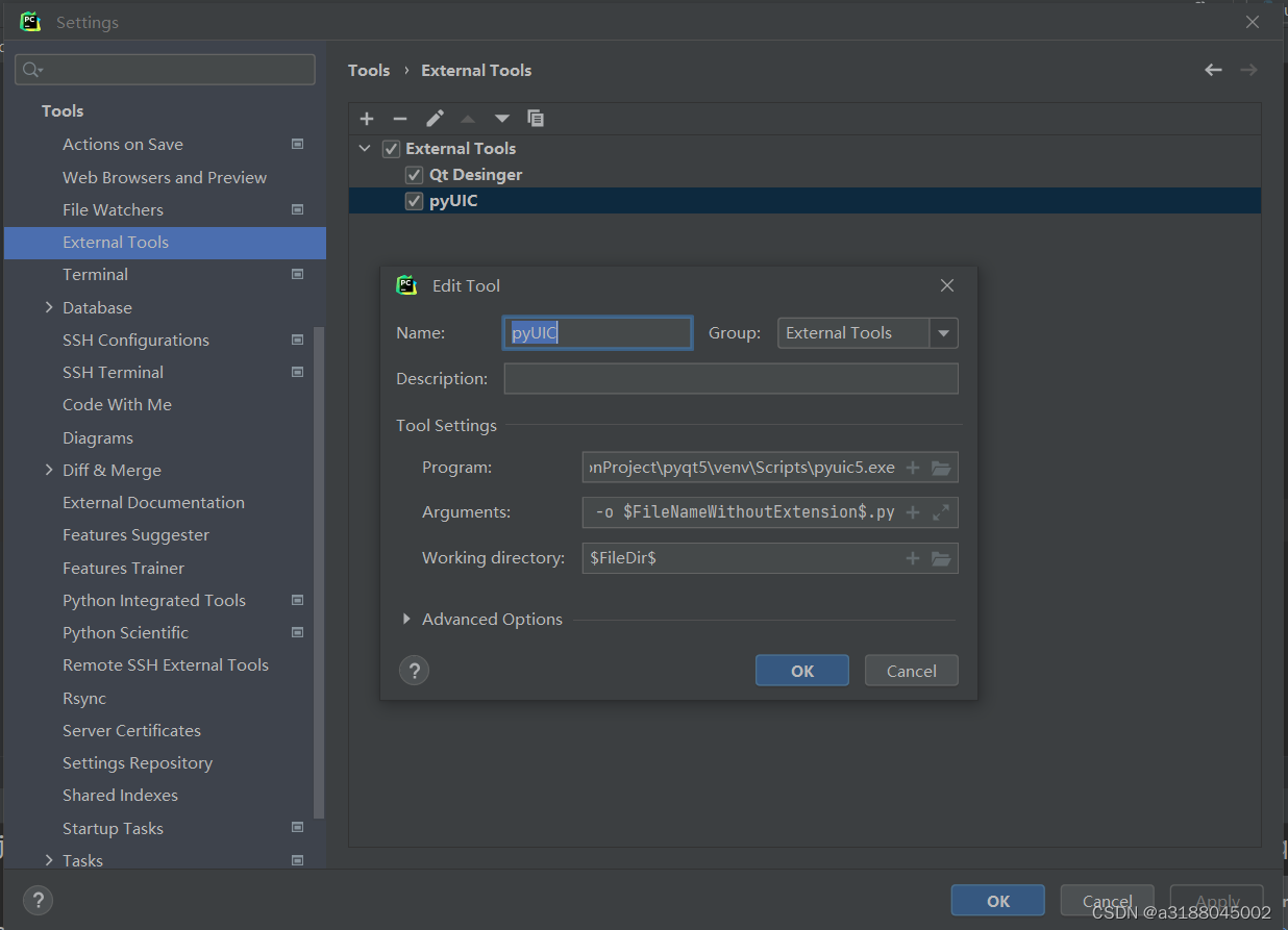 PyQt5的安装以及使用_pyqt怎么打开-CSDN博客