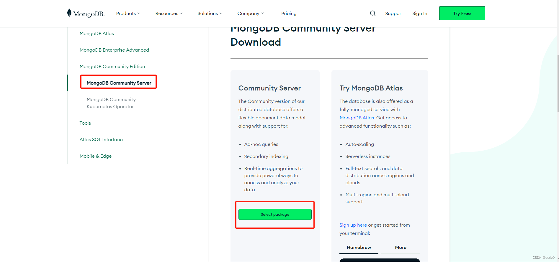 express+mongoDB开发入门教程之mongoDB安装