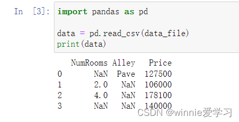 pandas加载csv