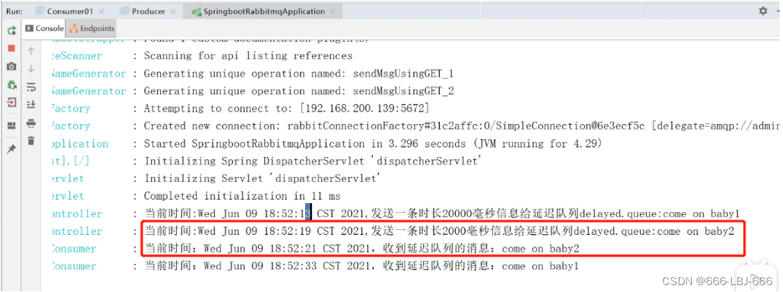 消息队列-RabbitMQ：延迟队列、rabbitmq 插件方式实现延迟队列、整合SpringBoot