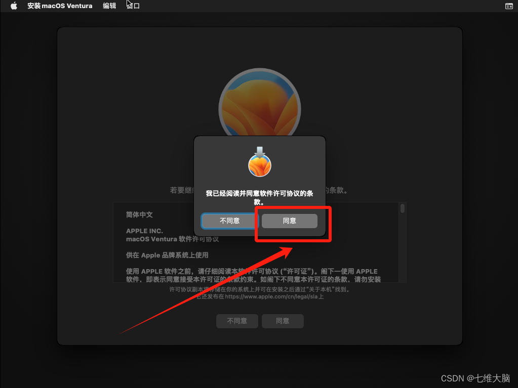 VMware17Pro虚拟机安装macOS教程(超详细),在这里插入图片描述,词库加载错误:未能找到文件“C:\Users\Administrator\Desktop\火车头9.8破解版\Configuration\Dict_Stopwords.txt”。,服务,网络,操作,第69张