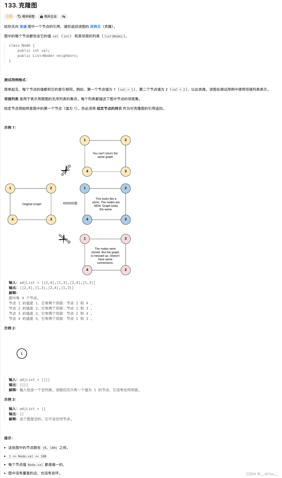 Golang | Leetcode Golang题解之第133题克隆图