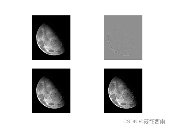 使用拉普拉斯算子的图像锐化的python代码实现——数字图像处理