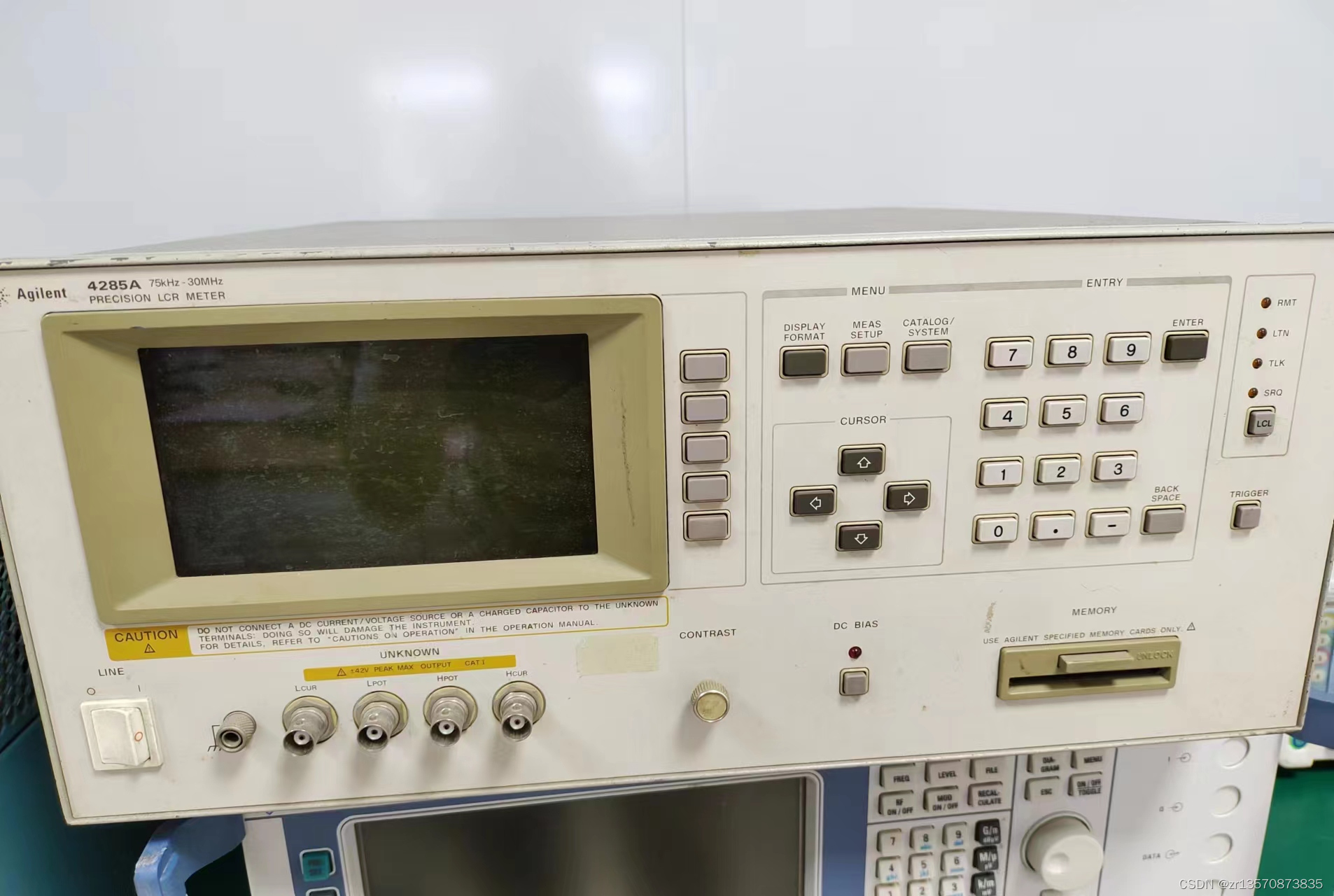 Agilent 4285A Precision LCR Meter, 75 kHz to 30 MHz