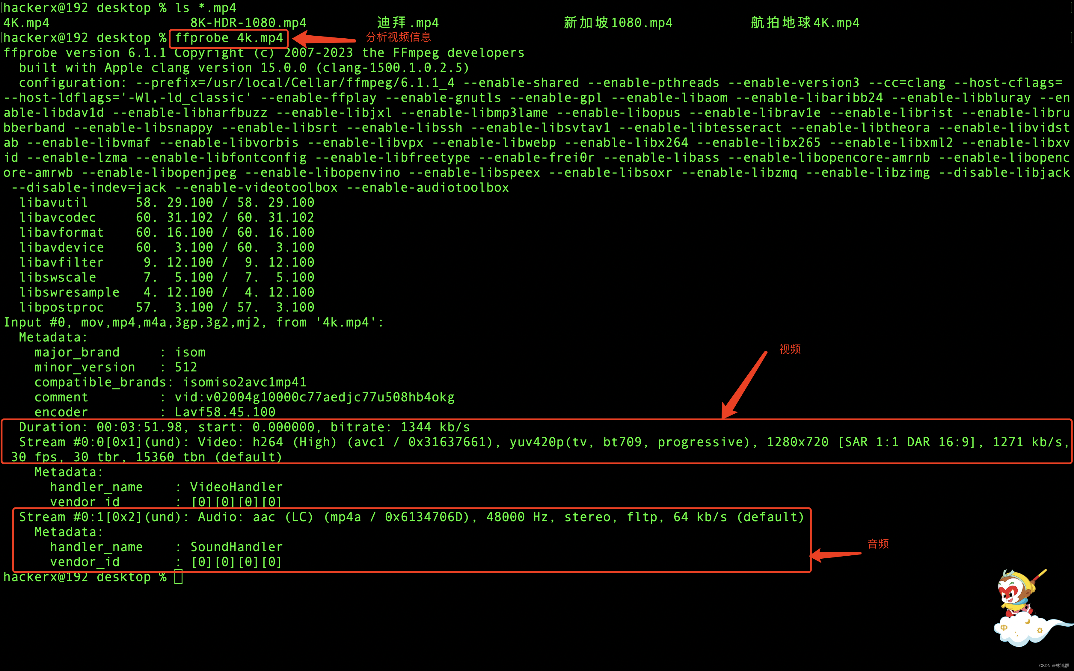 FFmpeg<span style='color:red;'>转</span><span style='color:red;'>码</span>参数说明及<span style='color:red;'>视频</span><span style='color:red;'>转</span><span style='color:red;'>码</span>示例