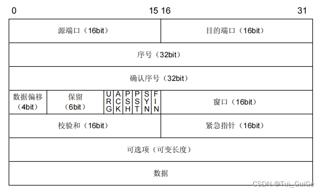 TCP 报文格式