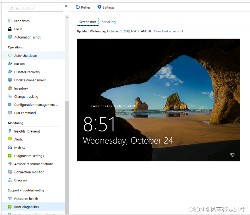 Azure Windows2012升级2016