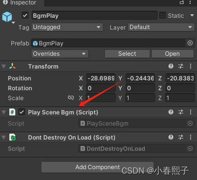 Unity组件开发--背景音乐管理器