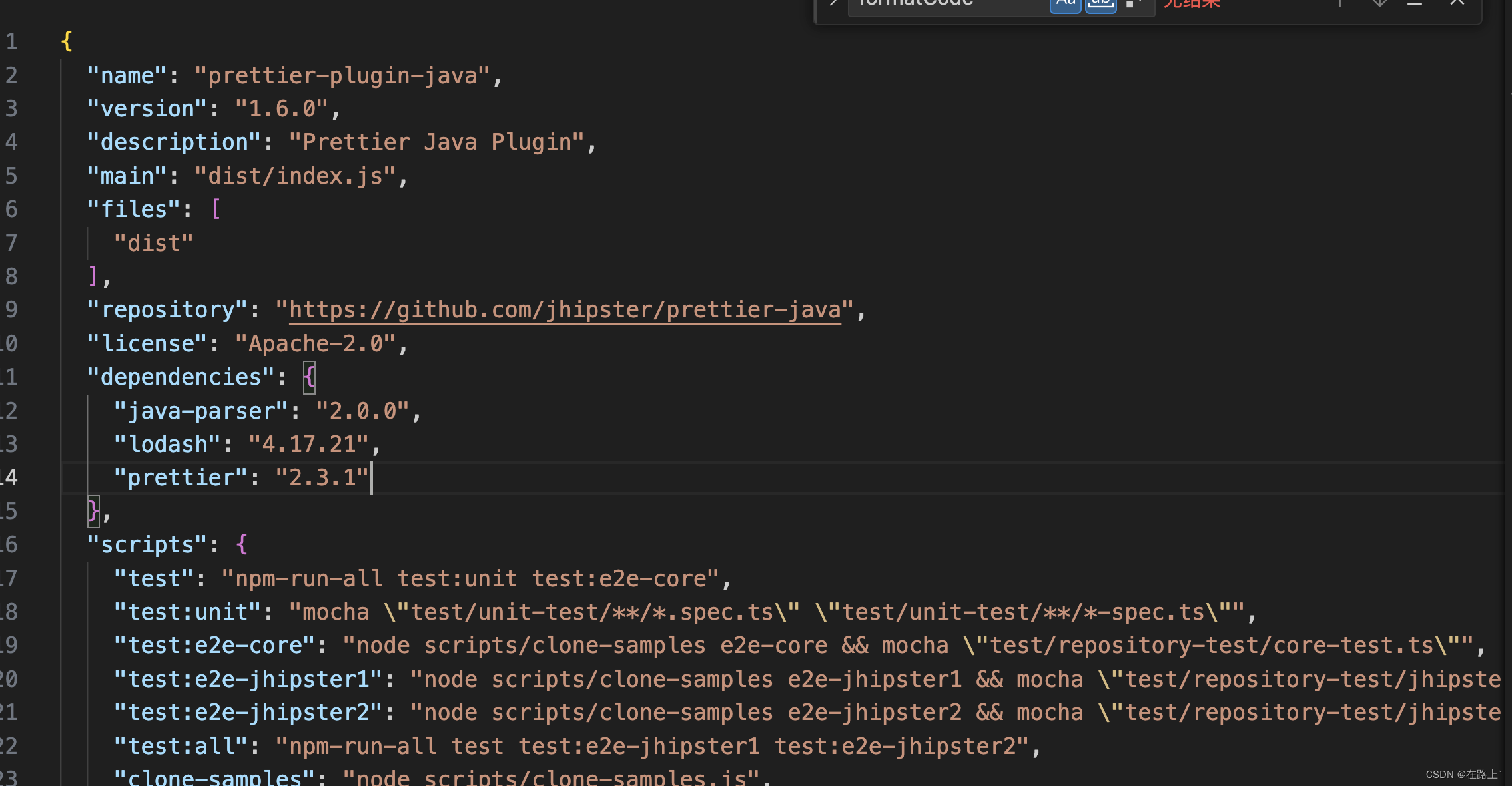 vue3项目中用codemirror实现格式化java代码及不太成熟的历程