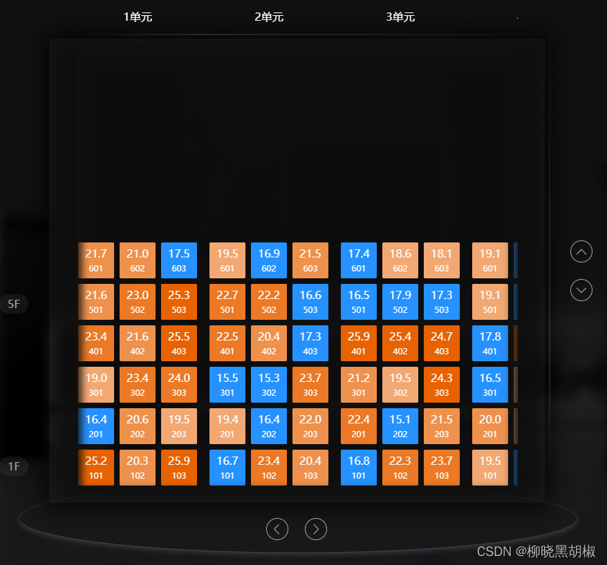 vue3实现2d楼宇模型