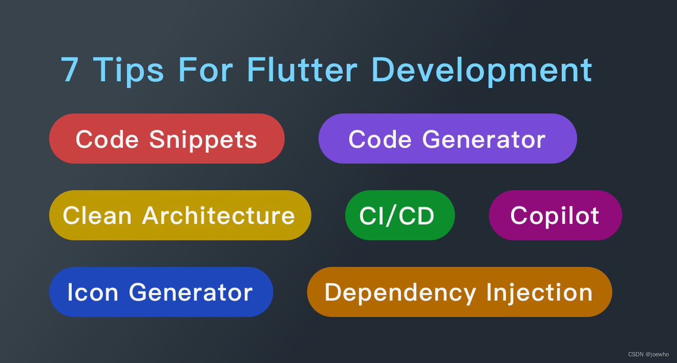 7 Tips For Flutter Development
