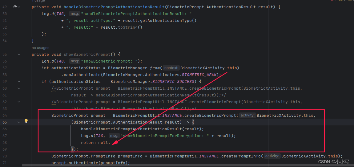 Bad return type in lambda expression: void cannot be converted to Unit