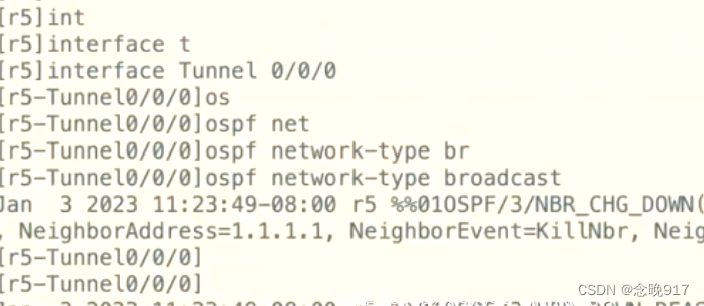 OSPF网络类型实验2