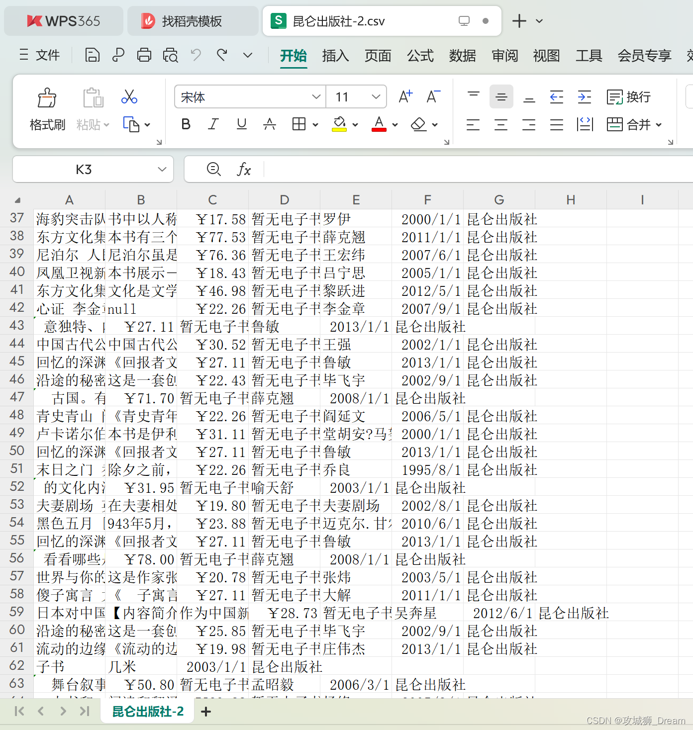 当当图书网数据采集分析：10万条数据的深入洞察