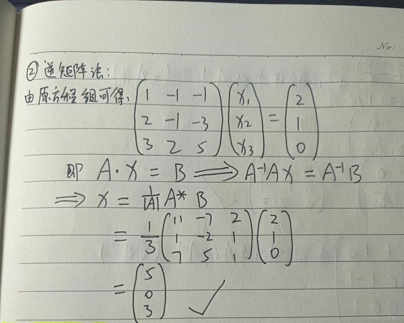 线性代数：逆、转置、分块、多项式 矩阵公式总结